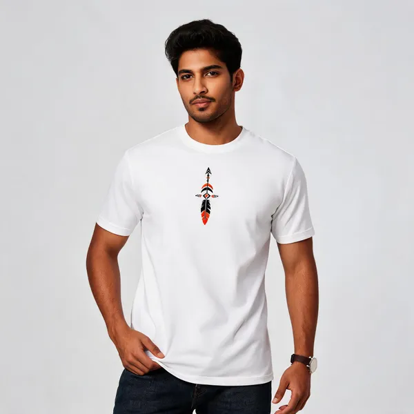 White_Cotton_Anime_Graphic_Print_T-Shirt_For_Men