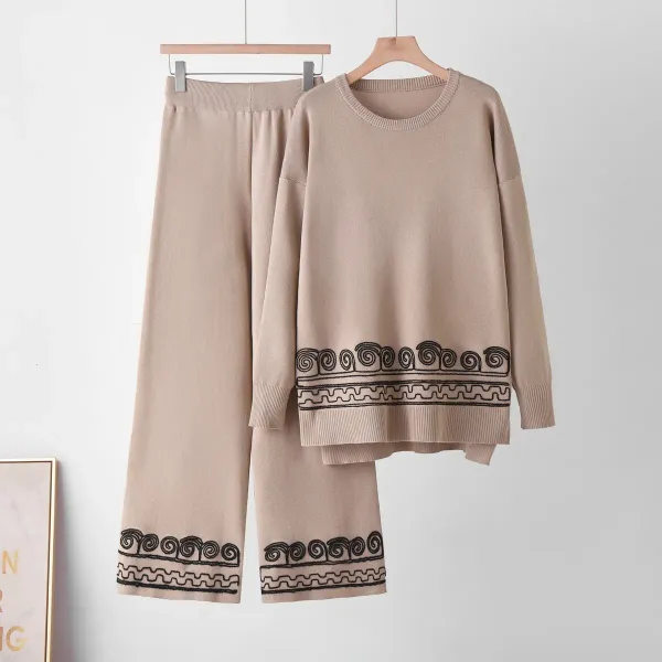 Beige_Knit_Relaxed_Fit_Co-Ord_Set_for_Women