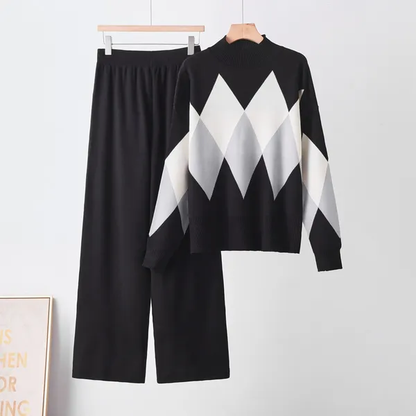 Black_Geometric_Print_Co-Ord_Set_for_Women