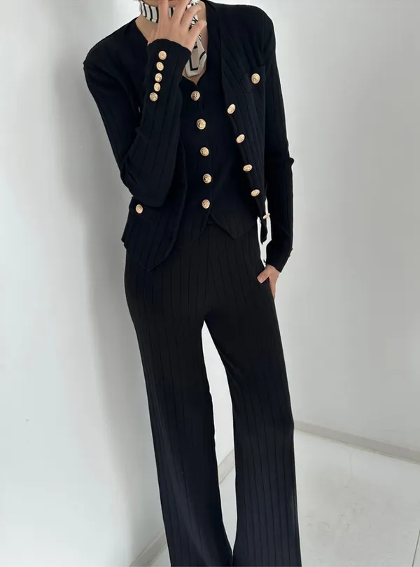 Black_Ribbed_Knit_Jumpsuit_Set_for_Women