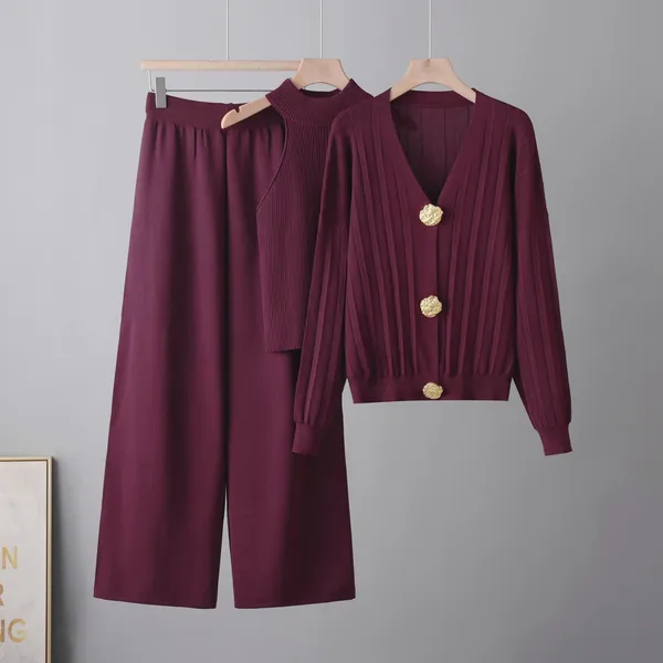 Maroon_Ribbed_Two_Piece_Co_Ord_Set_for_Women