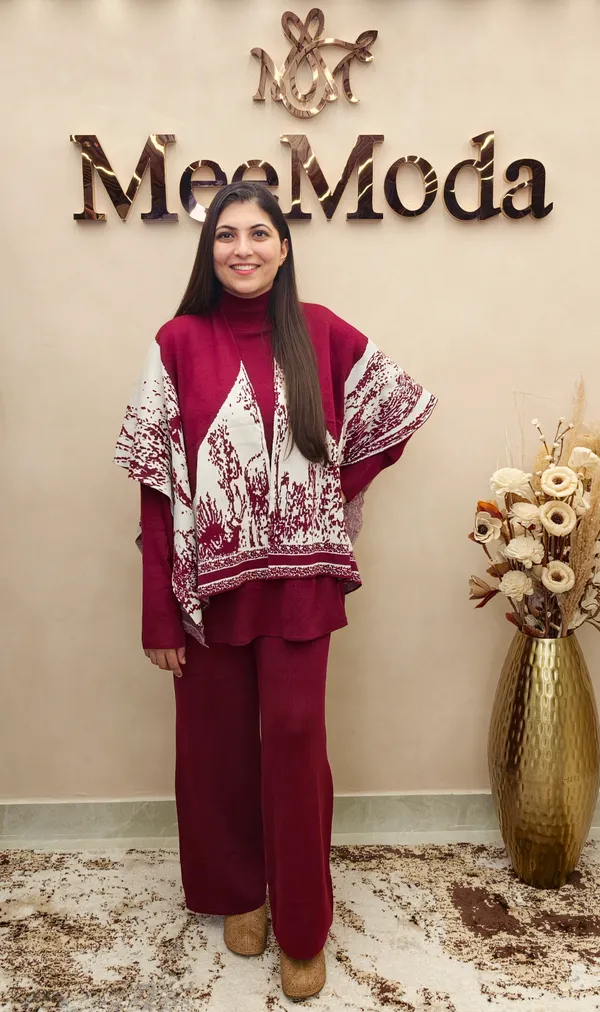 Burgundy_Printed_Relaxed_Fit_Co-Ord_Set_for_Women