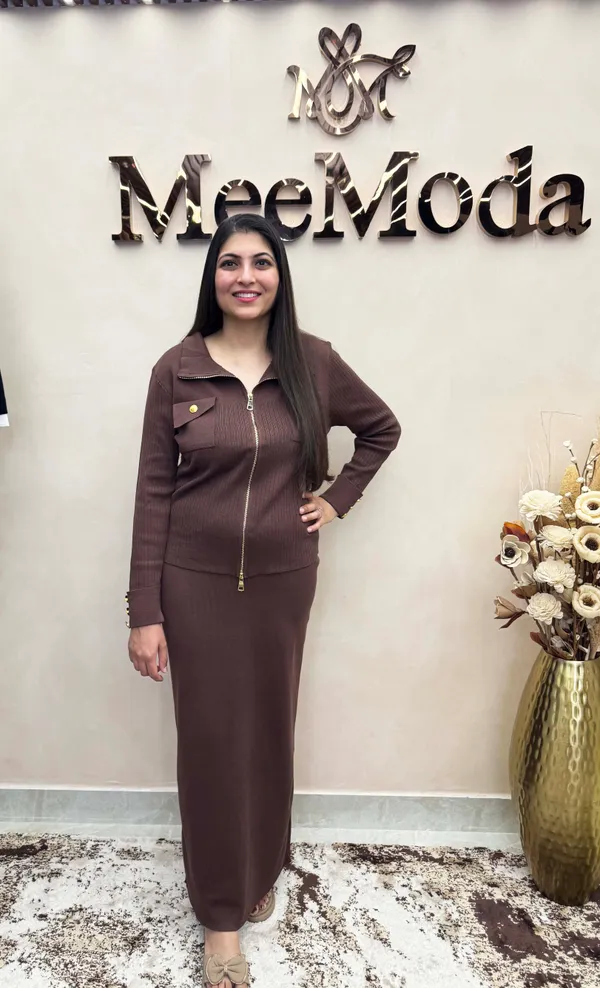 Brown_Ribbed_Co_Ord_Set_for_Women