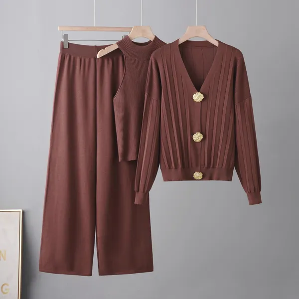 Brown_Ribbed_Knit_Co-Ord_Set_for_Women