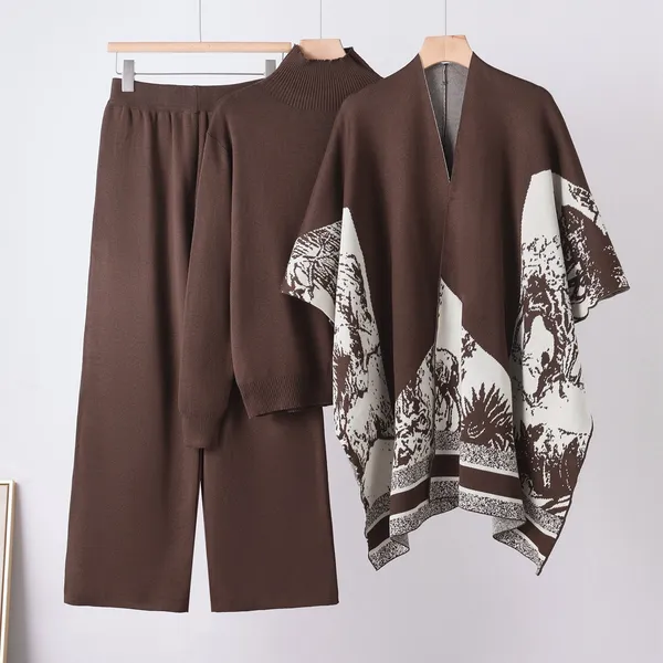 Brown_Printed_Relaxed_Fit_Co-Ord_Set_for_Women