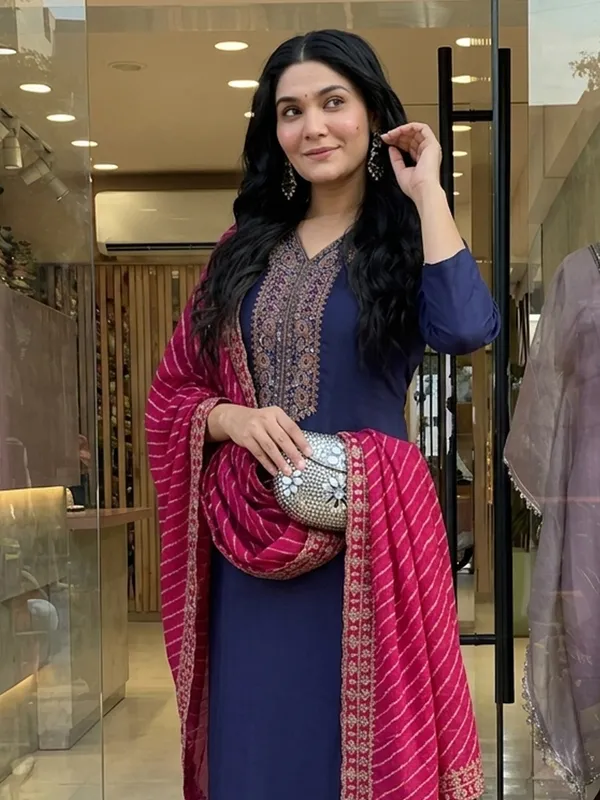 Navy_Blue_Embroidered_Straight_Kurta_Set_With_Dupatta_For_Women