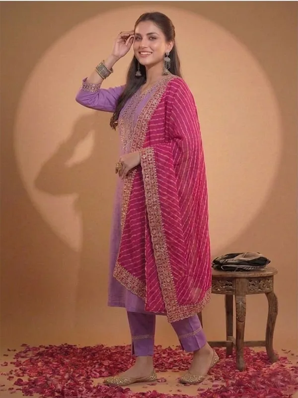 Purple_Embroidered_Straight_Kurta_Set_With_Dupatta_For_Women