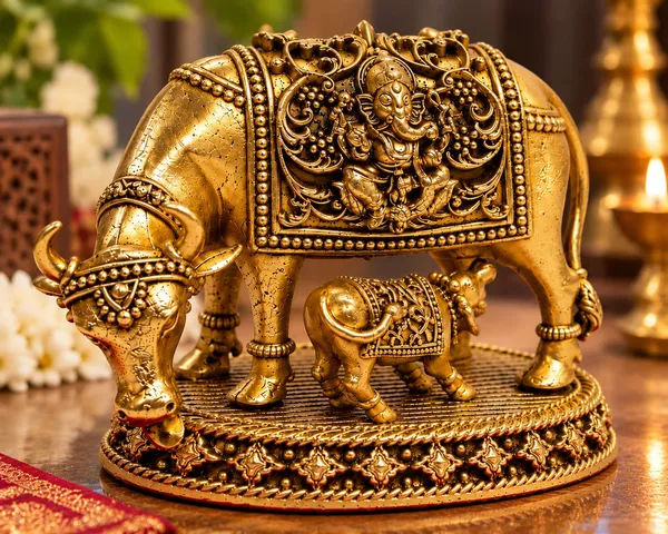 Divya_Shree_BRASS_Kamdhenu_Gau_Mata