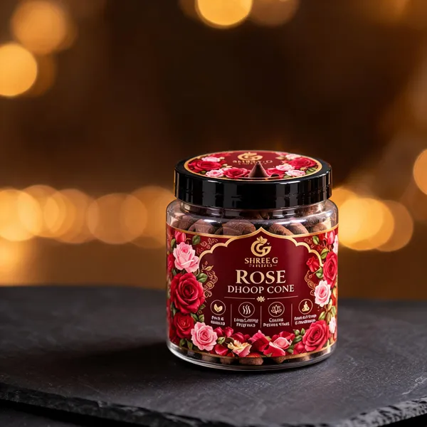 Mogra_Rose_Chandan_Dhoop_Cone_Set