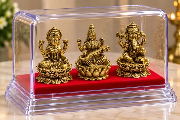 BRASS_Trishakti_Laxmi_Ganesh_Saraswati_Set