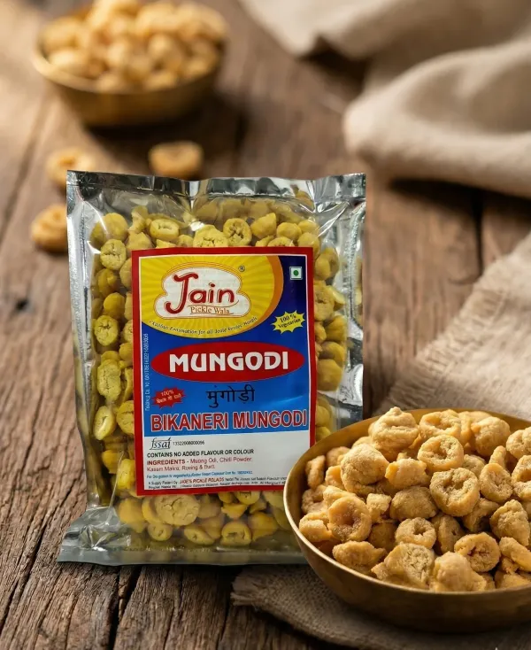 Mungodi_Moong_Dal_Small_Wadi_Non_Spicy_And_Amritsari_Papad_Traditional_Punjabi_Crispy_Papad_With_Authentic_Taste_Jain_Pickle_Wala_Pack_Of_2