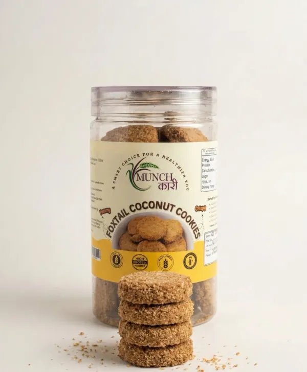 Foxtail_Coconut_Cookies_Crispy_Millet_Delight_With_Coconut_Crunch_By_Munchkari_250_Gms_Pack_Of_2