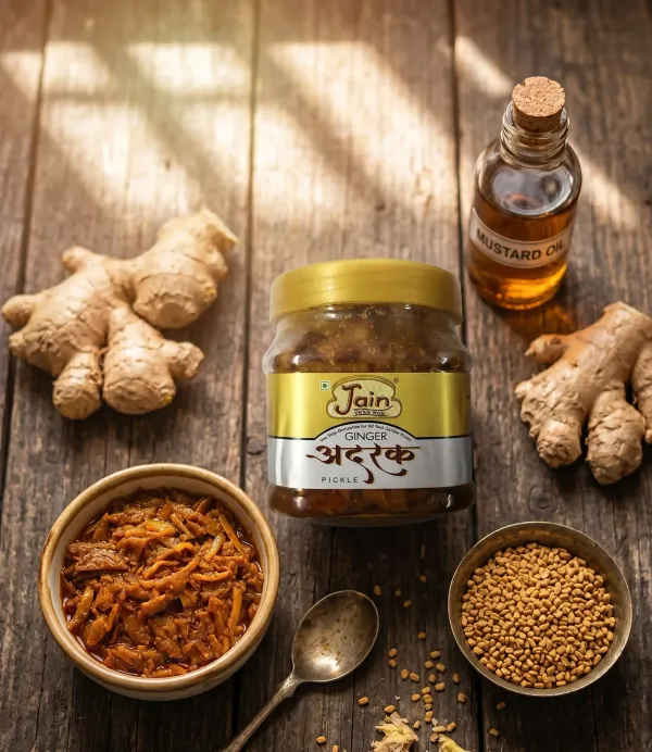 Ginger_Pickle_Adrak_Achaar_With_Traditional_Indian_Spices_Jain_Pickle_Wala_400_Gms
