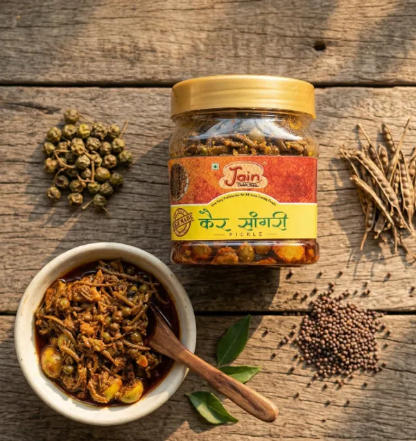 Traditional_Rajasthani_Ker_Sangri_Pickle_400_Gms