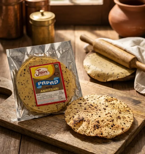 Mungodi_Moong_Dal_Small_Wadi_Non_Spicy_And_Amritsari_Papad_Traditional_Punjabi_Crispy_Papad_With_Authentic_Taste_Jain_Pickle_Wala_Pack_Of_2