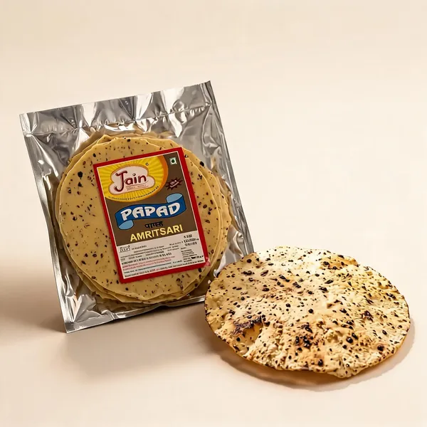 Mungodi_Moong_Dal_Small_Wadi_Non_Spicy_And_Amritsari_Papad_Traditional_Punjabi_Crispy_Papad_With_Authentic_Taste_Jain_Pickle_Wala_Pack_Of_2