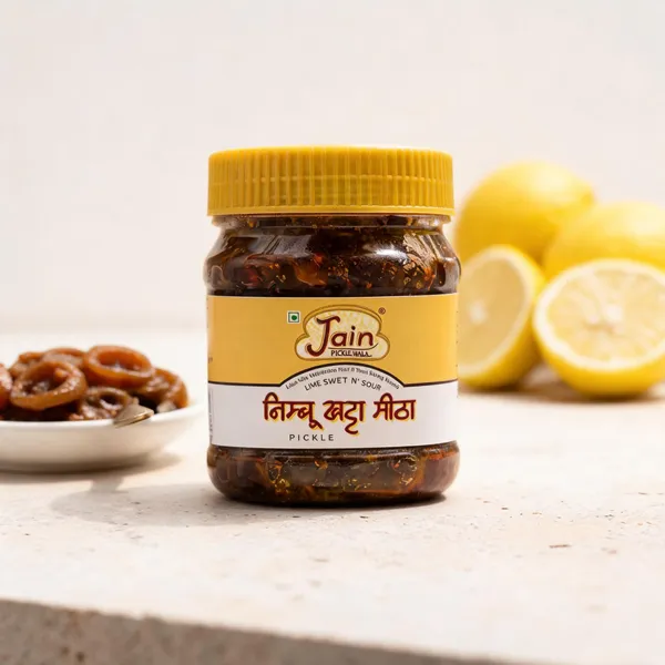 Traditional_Indian_Mixed_Pickle_And_Lime_Sweet_Sour_Pickle_Khatta_Meetha_Nimbu_Achaar_With_Traditional_Indian_Flavors_Jain_Pickle_Wala_Pack_Of_2