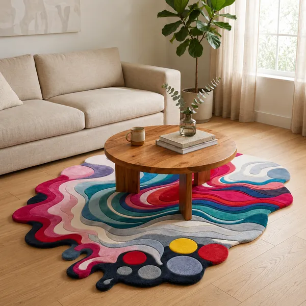 Multicolor_Wool_Contemporary_Abstract_Wave_Pattern_Area_Rug