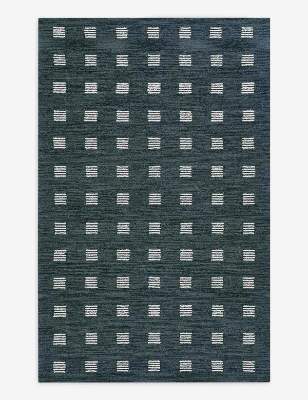 Green_Wool_Blend_Modern_Geometric_Stripe_Area_Rug
