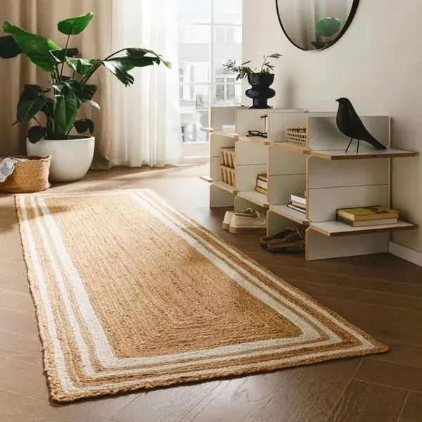 Brown_Natural_Jute_Contemporary_Striped_Runner_Rug