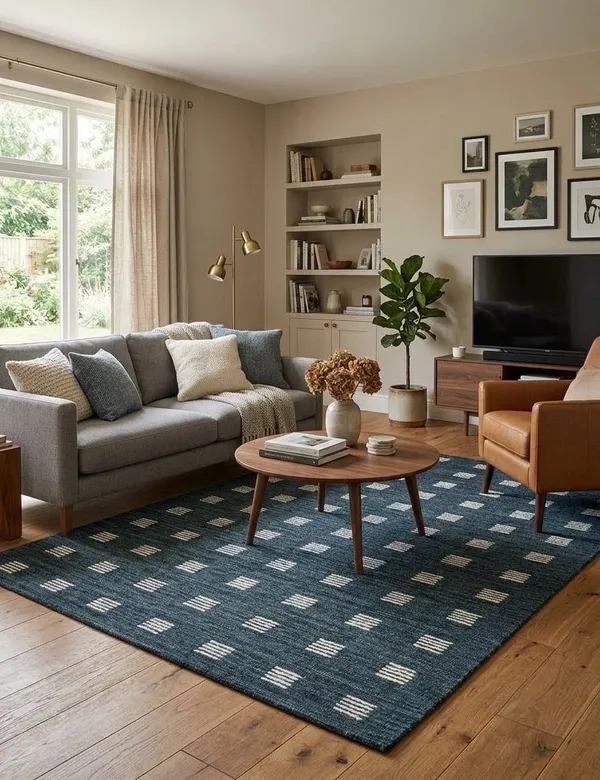 Green_Wool_Blend_Modern_Geometric_Stripe_Area_Rug