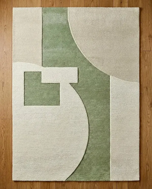 Green_Wool_Contemporary_Geometric_Block_Pattern_Area_Rug