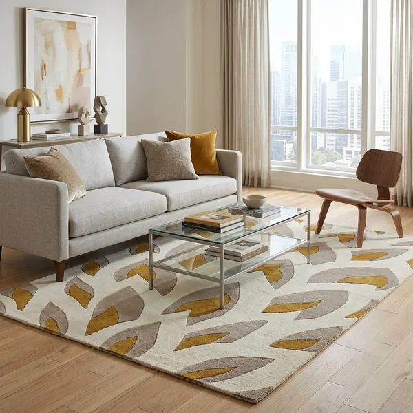 Brown_Wool_Contemporary_Abstract_Leaf_Pattern_Area_Rug