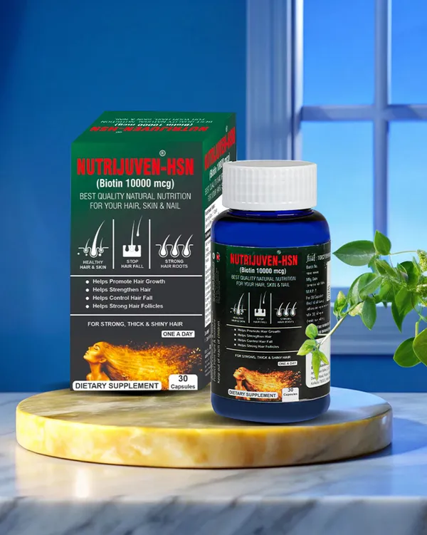 Nutrijuven_I_HSN_I_Biotin_10000_mcg_I_Best_Quality_Natural_I_Nutrition_for_your_Hair_I_Skin_I_Nail_I_Healthy_Hair_&_Skin_I_Stop_Hair_Fall_I_Strong_Hair_Roots_I_Help_Promote_Hair_Growth_Help_Strengthen_Hair_I_Helps_Control_Hair_Fall_I_Helps_Strong_Hair_Follicles_I_For_Strong_I_Thick_&_Shiny_Hair_I_One_a_Day_I_Dietary_Supplement_I_30_Capsules