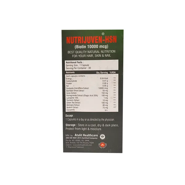 Nutrijuven_I_HSN_I_Biotin_10000_mcg_I_Best_Quality_Natural_I_Nutrition_for_your_Hair_I_Skin_I_Nail_I_Healthy_Hair_&_Skin_I_Stop_Hair_Fall_I_Strong_Hair_Roots_I_Help_Promote_Hair_Growth_Help_Strengthen_Hair_I_Helps_Control_Hair_Fall_I_Helps_Strong_Hair_Follicles_I_For_Strong_I_Thick_&_Shiny_Hair_I_One_a_Day_I_Dietary_Supplement_I_30_Capsules