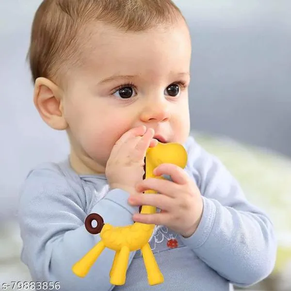 Yellow_Silicone_Giraffe_Baby_Teether_With_Storage_Box_-_Pack_of_2