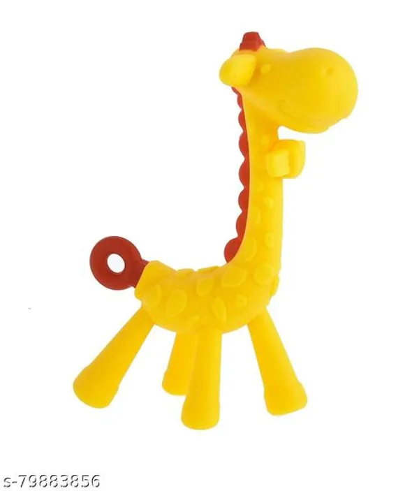 Yellow_Silicone_Giraffe_Baby_Teether_With_Storage_Box_-_Pack_of_2