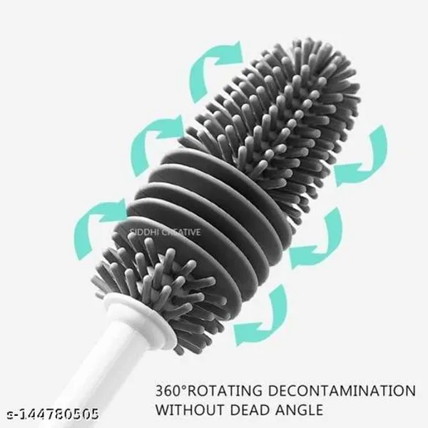 Gray_Silicone_Long_Handle_Bottle_Cleaning_Brush_-_Pack_of_4