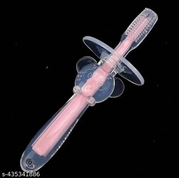 Pink_Silicone_Baby_Toothbrush_For_Oral_Care_-_Pack_of_2