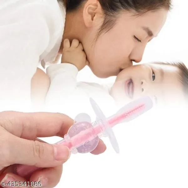 Pink_Silicone_Baby_Toothbrush_For_Oral_Care_-_Pack_of_2