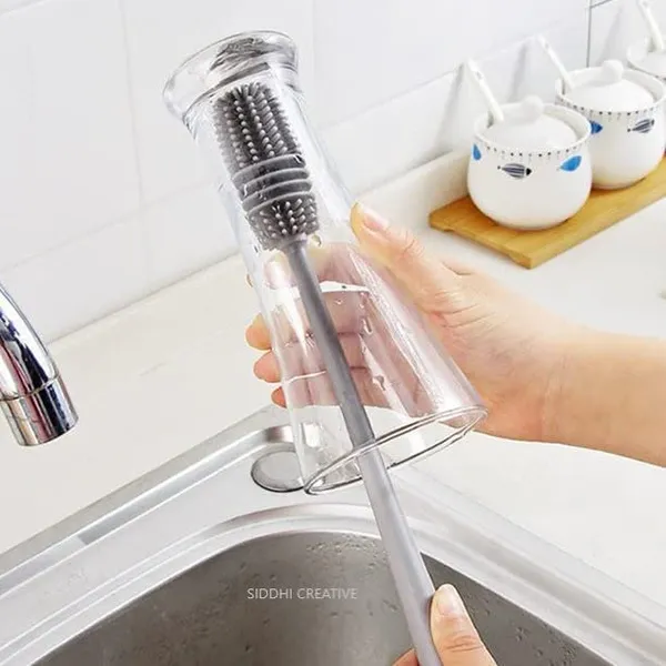 Silver_Steel_Silicone_Anti-Colic_Baby_Feeding_Bottle_With_Nipple