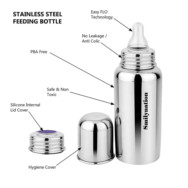 Silver_Stainless_Steel_Bpa-Free_Baby_Feeding_Bottle