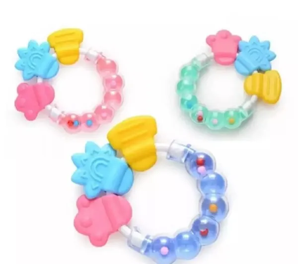 Pink_Silicone_Baby_Rattle_Teether_For_Sensory_Play_-_Pack_of_3