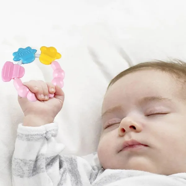 Pink_Silicone_Baby_Rattle_Teether_For_Sensory_Play_-_Pack_of_3