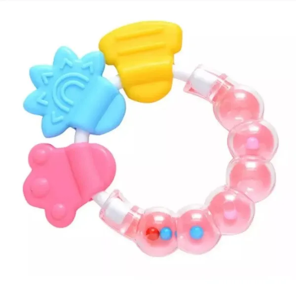 Pink_Silicone_Baby_Rattle_Teether_For_Sensory_Play_-_Pack_of_3