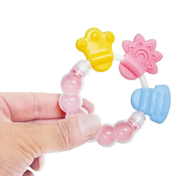 Pink_Silicone_Baby_Rattle_Teether_For_Sensory_Play_-_Pack_of_3
