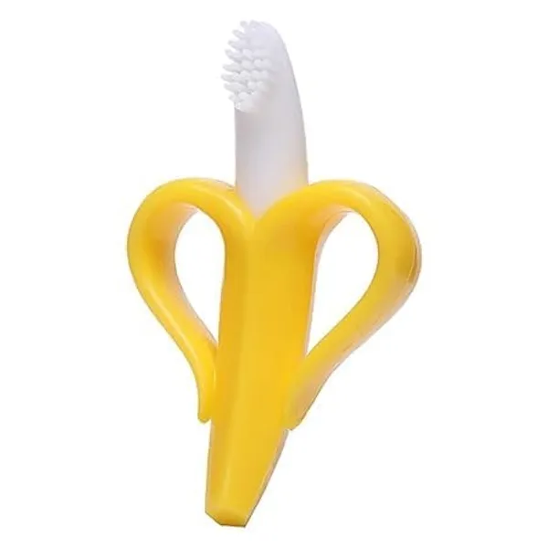 Yellow_Rubber_Banana_Teether_And_Infant_Toothbrush_-_Pack_of_2
