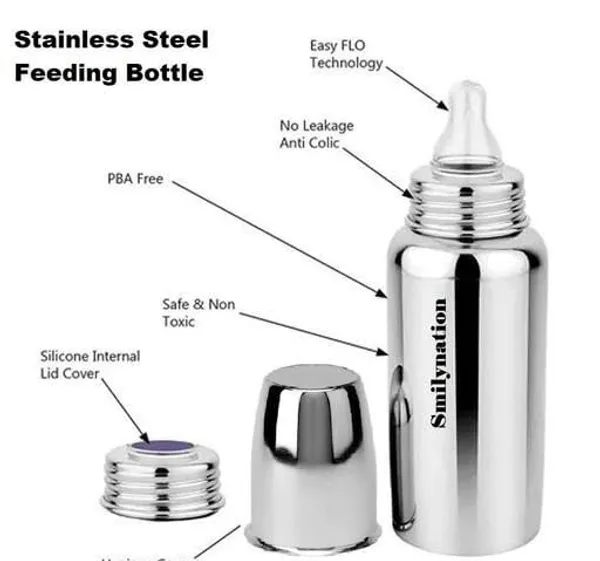 Silver_Stainless_Steel_Anti-Colic_Baby_Feeding_Bottle_Pack_Of_2