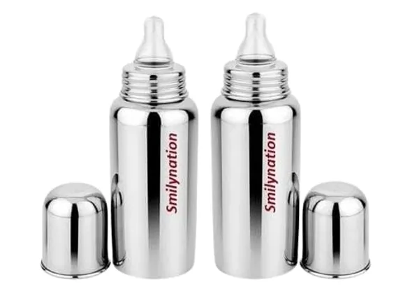 Silver_Stainless_Steel_Anti-Colic_Baby_Feeding_Bottle_Pack_Of_2