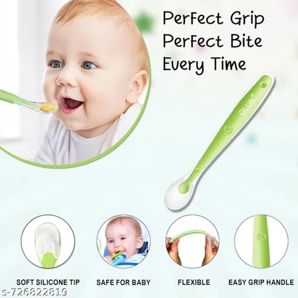 Pink_Orange_Silicone_Baby_Feeding_Spoon_Set_Of_2_-_Pack_of_3