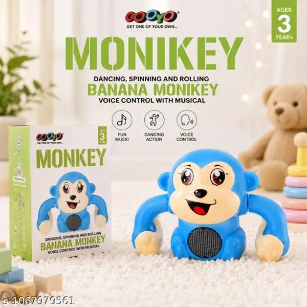 Blue_Plastic_LED_Light_Dancing_Monkey_Toy_For_Kids