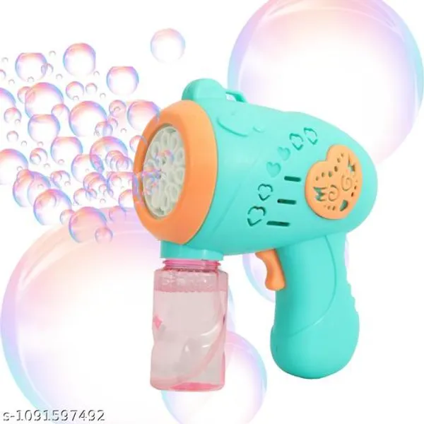 Light_Green_Plastic_Automatic_Bubble_Gun_For_Kids