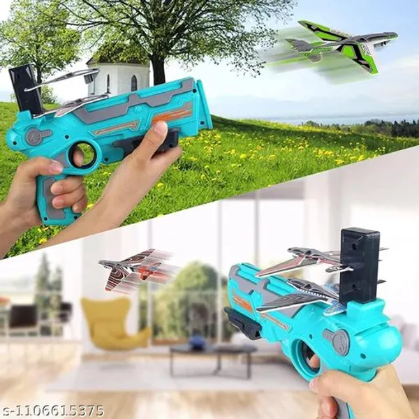 Red_Plastic_Foam_Airplane_Launcher_Toy_Gun_For_Kids