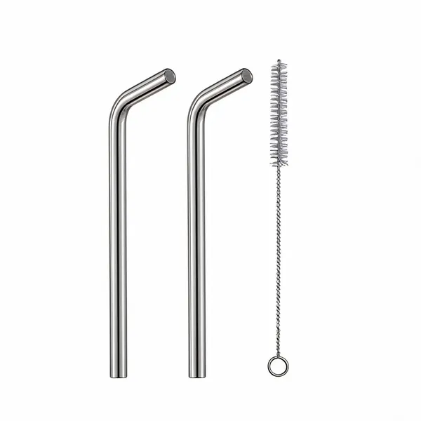 Stainless_Steel_Reusable_Drinking_Straw_Set_With_Cleaning_Brush_-_Pack_of_2