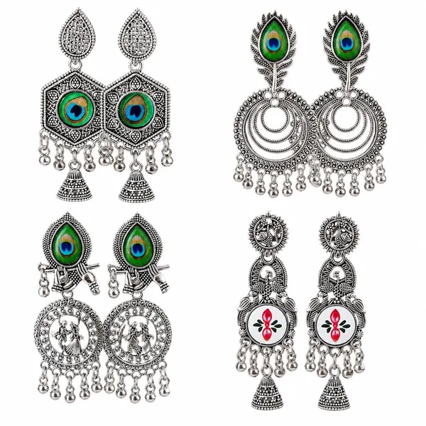 Oxidized_Silver_Earrings_For_Women