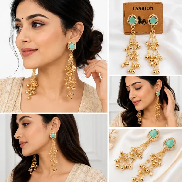 Teardrop_Stone_Tassel_Dangle_Earrings